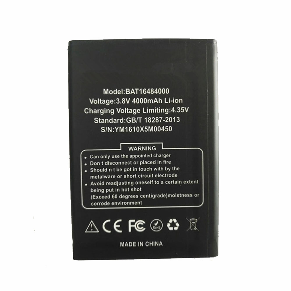 Batería para DOOGEE BAT16484000